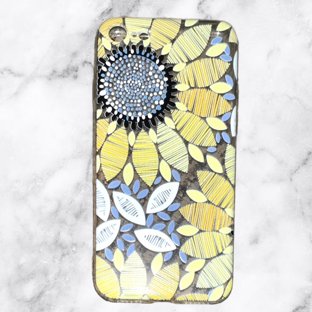 Textured Sunflower Case for iPhone 7/8/SE2020